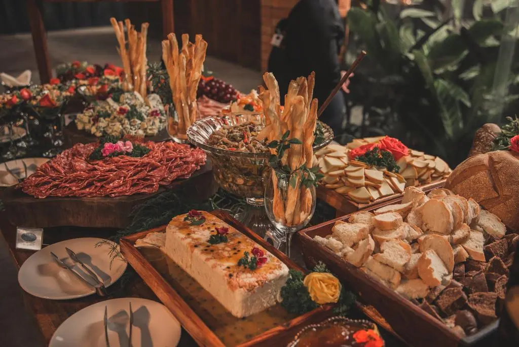 Diversos tipos Antepasto